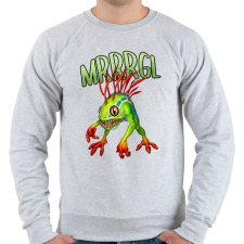 PRINTFASHION Mrrrgl - Férfi pulóver - Sport szürke férfi pulóver, kardigán