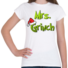 PRINTFASHION Mrs grinch - Női póló - Fehér női póló