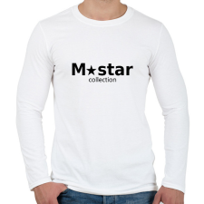PRINTFASHION mstar logo polominta - Férfi hosszú ujjú póló - Fehér férfi póló