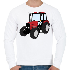 PRINTFASHION mtz - Férfi pulóver - Fehér