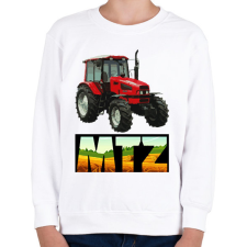 PRINTFASHION MTZ - Gyerek pulóver - Fehér gyerek pulóver, kardigán