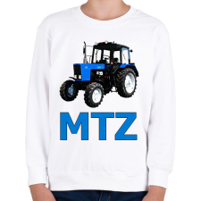 PRINTFASHION MTZ - Gyerek pulóver - Fehér gyerek pulóver, kardigán