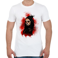PRINTFASHION muertos - Férfi póló - Fehér férfi póló