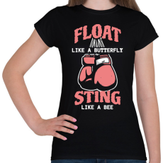 PRINTFASHION Muhammad box - Női póló - Fekete