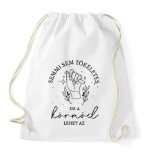 PRINTFASHION Műkörmös - Sportzsák, Tornazsák - Fehér tornazsák