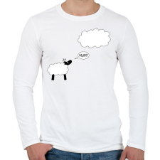 PRINTFASHION Mum? - Férfi hosszú ujjú póló - Fehér férfi póló