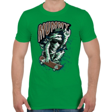 PRINTFASHION Múmia visszatér - Férfi póló - Zöld férfi póló