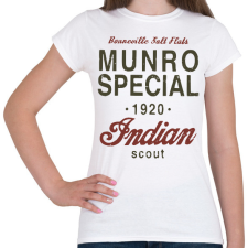 PRINTFASHION Munro special - Női póló - Fehér női póló