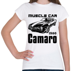 PRINTFASHION muscle car 1980 camaro - Női póló - Fehér