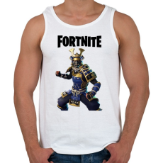 PRINTFASHION Musha Fortnite - Férfi atléta - Fehér