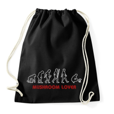 PRINTFASHION Mushroom lover (sötét) - Sportzsák, Tornazsák - Fekete tornazsák