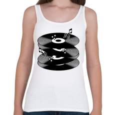 PRINTFASHION music - Női atléta - Fehér