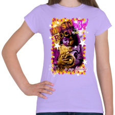 PRINTFASHION MUSIC ROCK - Női póló - Viola női póló