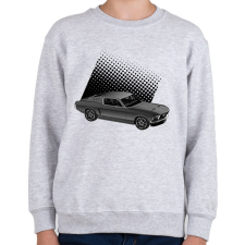 PRINTFASHION mustang - Gyerek pulóver - Sport szürke gyerek pulóver, kardigán