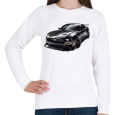 PRINTFASHION Mustang  - Női pulóver - Fehér