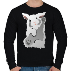 PRINTFASHION muszika - Férfi pulóver - Fekete