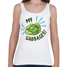PRINTFASHION My Gabbages! - Avatar - Női atléta - Fehér