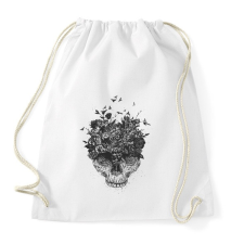PRINTFASHION My head is a jungle - Sportzsák, Tornazsák - Fehér tornazsák