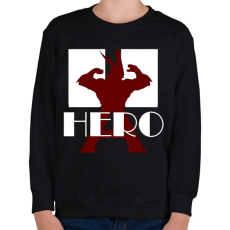 PRINTFASHION My Hero Academia - Gyerek pulóver - Fekete