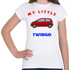 PRINTFASHION MY LITTLE TWINGO - Női póló - Fehér női póló