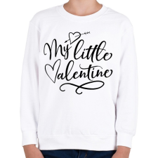 PRINTFASHION My Little Valentine - Gyerek pulóver - Fehér gyerek pulóver, kardigán