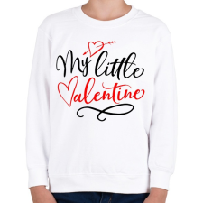 PRINTFASHION My Little Valentine - Gyerek pulóver - Fehér gyerek pulóver, kardigán