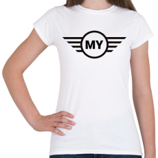 PRINTFASHION MY MINI - Női póló - Fehér