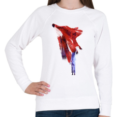 PRINTFASHION My only friend - Női pulóver - Fehér