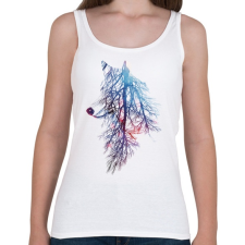 PRINTFASHION My roots - Női atléta - Fehér női trikó