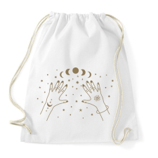 PRINTFASHION Mystic space 4 - Sportzsák, Tornazsák - Fehér tornazsák