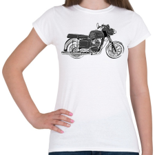 PRINTFASHION mz ts 125 - Női póló - Fehér női póló