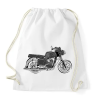 PRINTFASHION mz ts 125 - Sportzsák, Tornazsák - Fehér