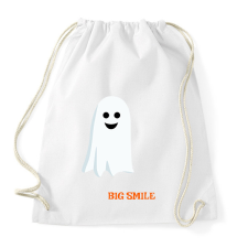 PRINTFASHION Nagy mosoly... - Sportzsák, Tornazsák - Fehér tornazsák