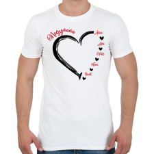 PRINTFASHION Nagymama és unokák - Férfi póló - Fehér férfi póló