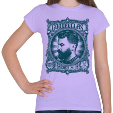PRINTFASHION Nagymenők barber shop - Női póló - Viola