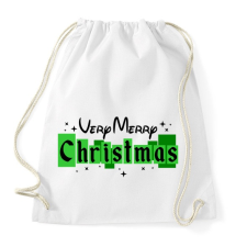 PRINTFASHION Nagyon boldog karácsonyt! - Sportzsák, Tornazsák - Fehér tornazsák