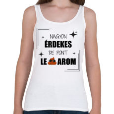 PRINTFASHION Nagyon érdekes - Női atléta - Fehér