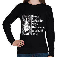 PRINTFASHION nagyon szimpatikus vagy...w - Női pulóver - Fekete női pulóver, kardigán