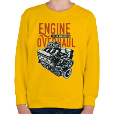 PRINTFASHION Nagyszervíz - Gyerek pulóver - Sárga gyerek pulóver, kardigán