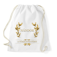 PRINTFASHION Nándor - Sportzsák, Tornazsák - Fehér tornazsák