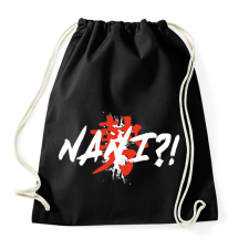 PRINTFASHION Nani?! - Sportzsák, Tornazsák - Fekete tornazsák