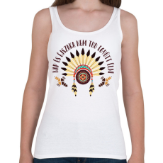 PRINTFASHION Nap és éjszaka - Duwamish - Női atléta - Fehér