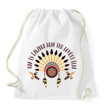 PRINTFASHION Nap és éjszaka - Duwamish - Sportzsák, Tornazsák - Fehér tornazsák