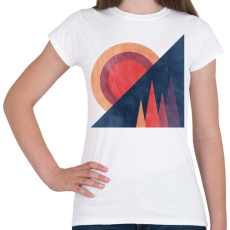 PRINTFASHION Naplemente 1 - Női póló - Fehér