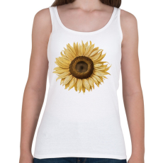 PRINTFASHION Napraforgó - Női atléta - Fehér
