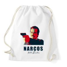 PRINTFASHION Narcos2 - Sportzsák, Tornazsák - Fehér tornazsák
