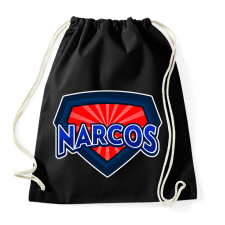PRINTFASHION NARCOS - Sportzsák, Tornazsák - Fekete tornazsák