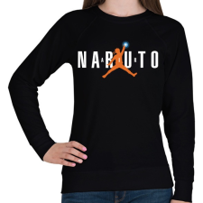 PRINTFASHION Naruto Air - Női pulóver - Fekete női pulóver, kardigán