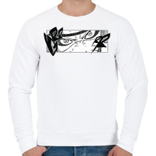 PRINTFASHION Naruto - Férfi pulóver - Fehér férfi pulóver, kardigán