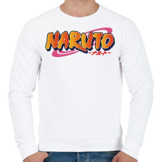 PRINTFASHION Naruto - Férfi pulóver - Fehér